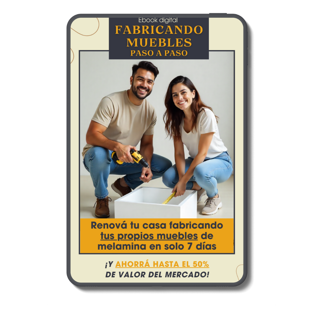 Ebook "Fabricando Muebles paso a paso"